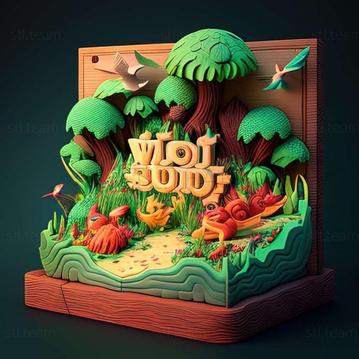 3D модель Игра Новый остров Йоши (STL)